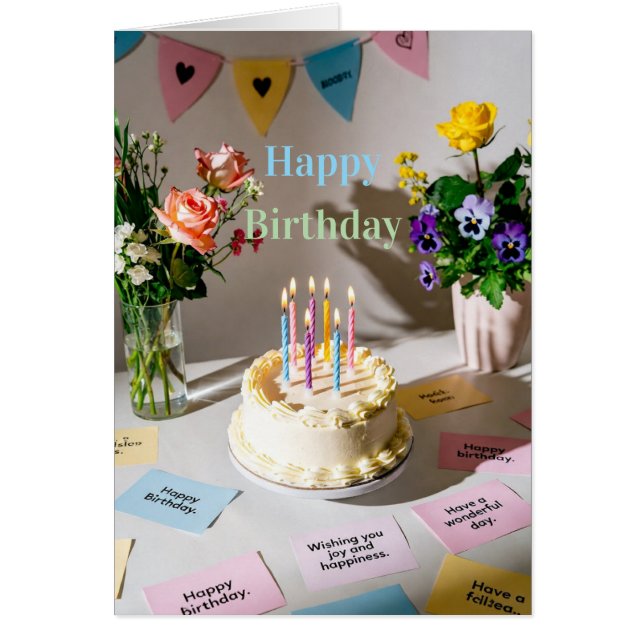 Joyeux Anniversaire (Devant)