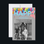 Joyeux anniversaire<br><div class="desc">Bonne carte d'anniversaire,  photo et couleur au sommet,  belle conception</div>
