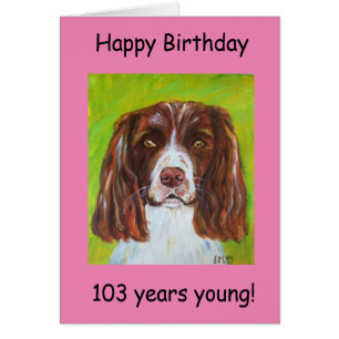 Joyeux anniversaire 103 ans jeune