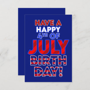 Joyeux anniversaire 4 juillet