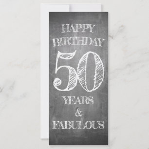 Joyeux Anniversaire - 50 Ans & Fabuleux