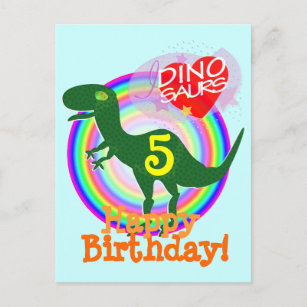 Cartes Dinosaure D Anniversaire Zazzle Fr