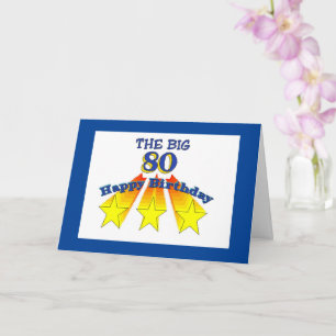Joyeux anniversaire 80 Carte chrétienne