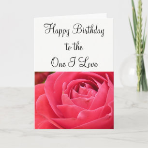 Joyeux anniversaire à la Carte One I Love