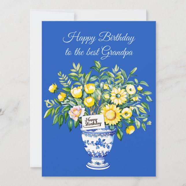 Joyeux Anniversaire à la meilleure carte de voeux  (Devant)