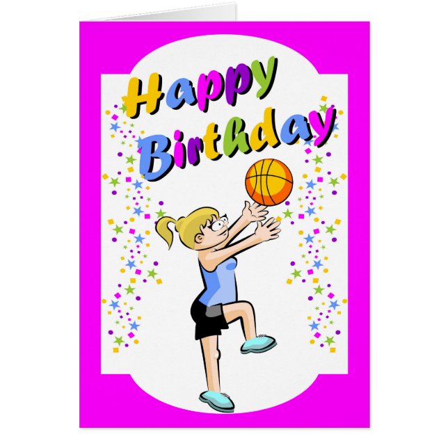 Joyeux anniversaire à la meilleure fille de joueur (Devant)