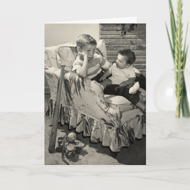 Joyeux anniversaire à ma carte Big Brother (Devant)