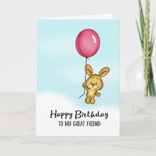 Joyeux anniversaire à mon ami Carte d'anniversaire