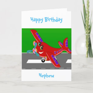 JOYEUX ANNIVERSAIRE À NOTRE ***NEPHEW*** CARTE D'A