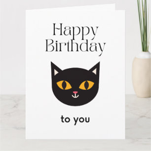 Joyeux Anniversaire à Toi Carte d'Anniversaire Cha