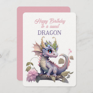 Joyeux Anniversaire À Un DRAGON Doux