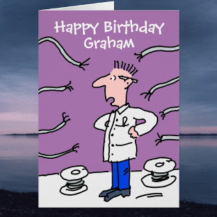 Joyeux anniversaire à un électricien