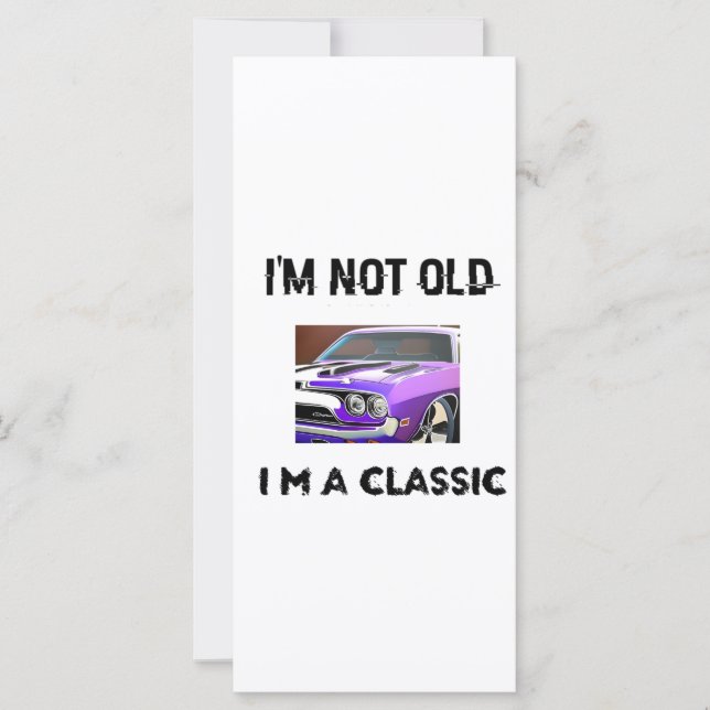 Joyeux anniversaire à une Classique, 50e 60e fête (Devant)