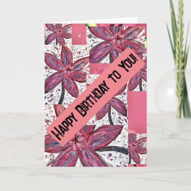 Joyeux anniversaire à vous ! Carte (Devant)
