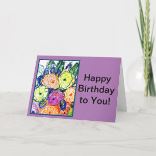 Joyeux anniversaire à vous ! Carte