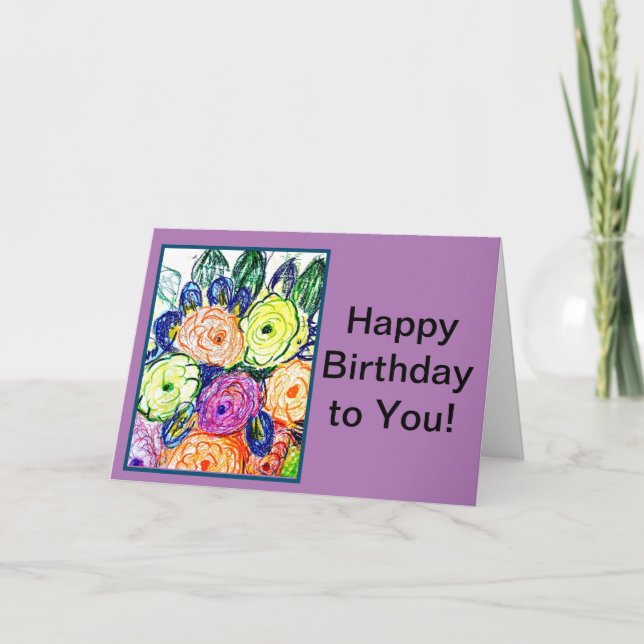 Joyeux anniversaire à vous ! Carte (Devant)