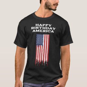 Joyeux anniversaire America Unisex T-Shirt