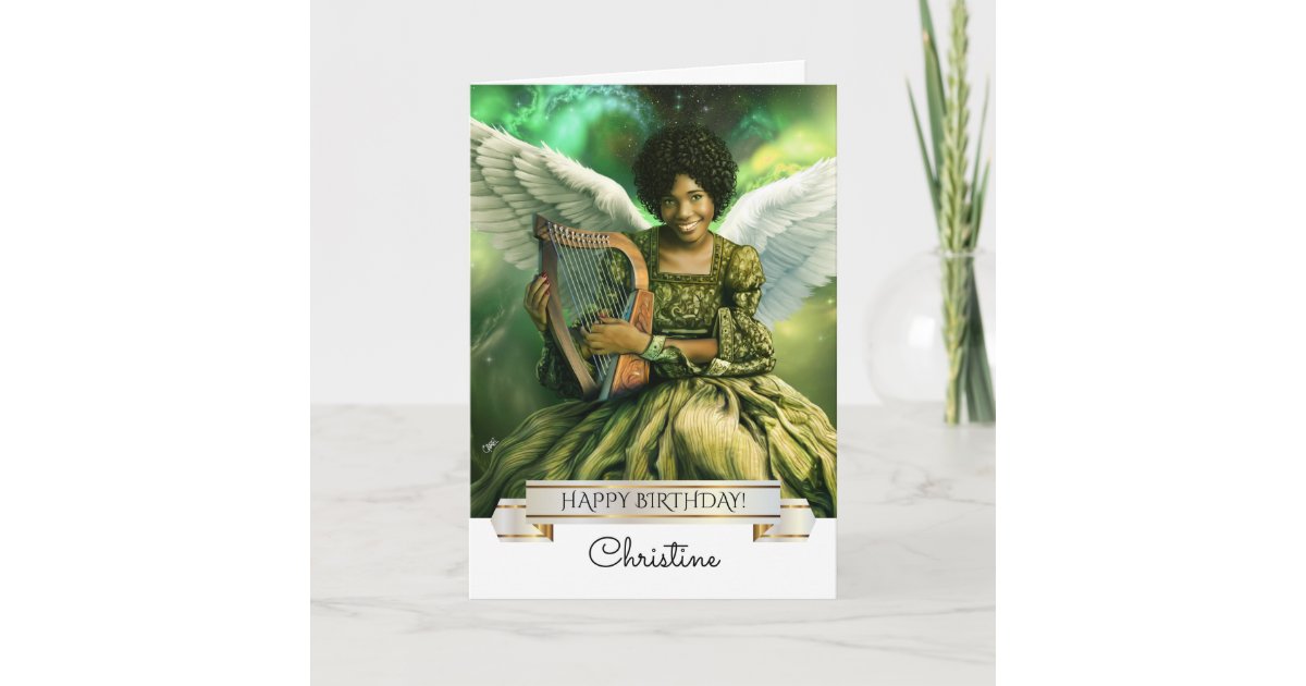Joyeux Anniversaire Angel Avec Cartes De Voeux Po Zazzle Fr Joyeux Anniversaire Angel Avec Cartes De Voeux Po Zazzle Fr