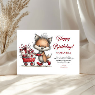 Joyeux Anniversaire Animaux Fantaisistes Enfants P