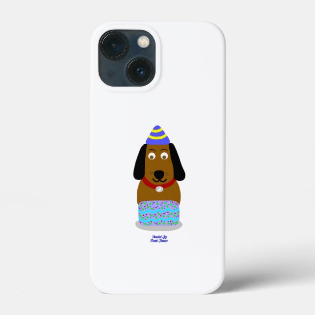 Joyeux Anniversaire Apple iPhone Mini 13 Coque (Verso)