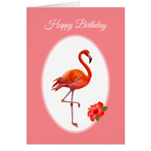 Joyeux Anniversaire au beau flamant rose