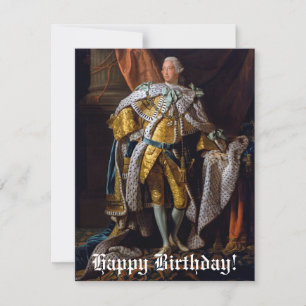 Joyeux anniversaire au roi George III par Allan Ra