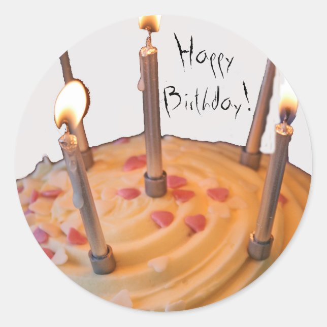 Joyeux anniversaire ! Autocollants (Devant)