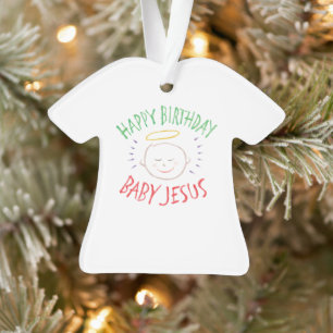 Joyeux anniversaire bébé Jésus - Noël chrétien