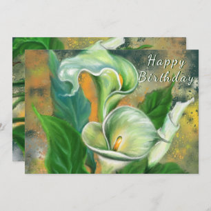 Joyeux anniversaire - Belle Fleur Calla Lily -
