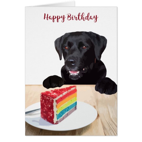 Joyeux Anniversaire Black Labrador Retriever Mig Zazzle Fr Joyeux Anniversaire Black Labrador Retriever Mig Zazzle Fr