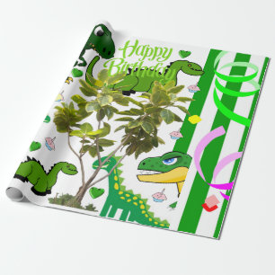 Joyeux Anniversaire Cadeau Enveloppement Papier Di