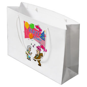 Joyeux Anniversaire Cadeau Sac Fête Heure Annivers