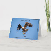 Joyeux Anniversaire Carte Bald Eagle