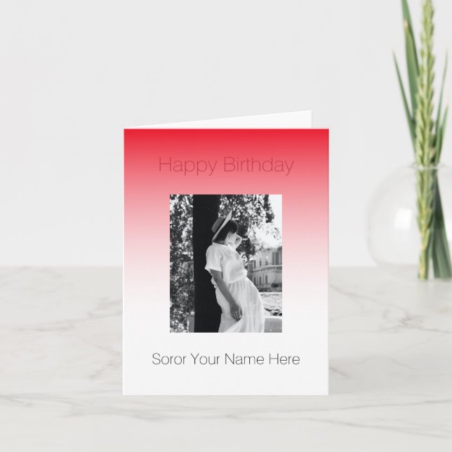 Joyeux Anniversaire | Carte cadeau DST Sorority (Devant)