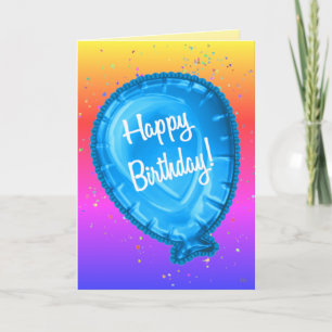 Joyeux anniversaire ! Carte d'anniversaire