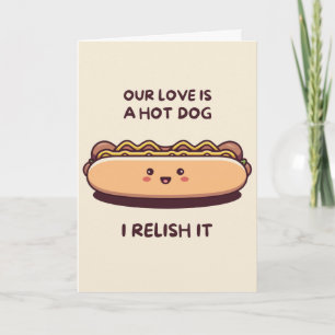 Joyeux Anniversaire Carte de Hotdog Simple Drôle M