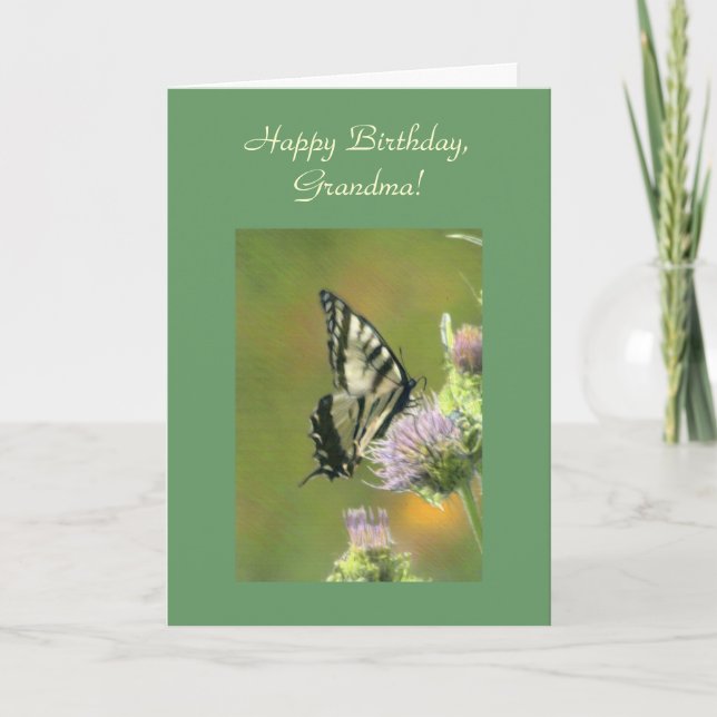 Joyeux anniversaire, carte de modèle de (Devant)