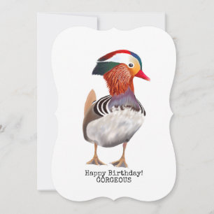 Joyeux Anniversaire Carte de Vœux Magnifique Manda