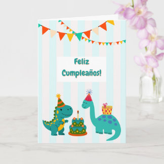 Joyeux Anniversaire Carte Dinosaure