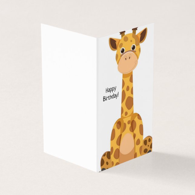Joyeux anniversaire - Carte pour enfants (Outside)