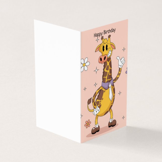 Joyeux anniversaire - Carte pour enfants (Outside)