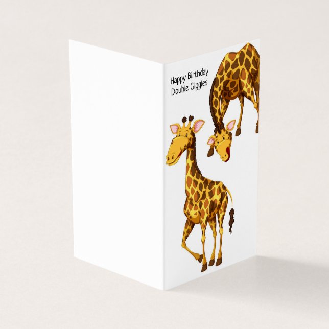 Joyeux anniversaire - Carte pour enfants (Outside)