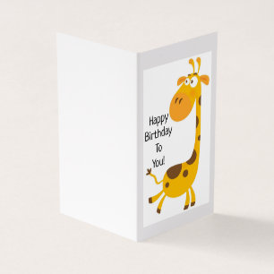 Joyeux anniversaire - Carte pour enfants