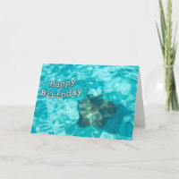 Joyeux Anniversaire Carte Sting Ray