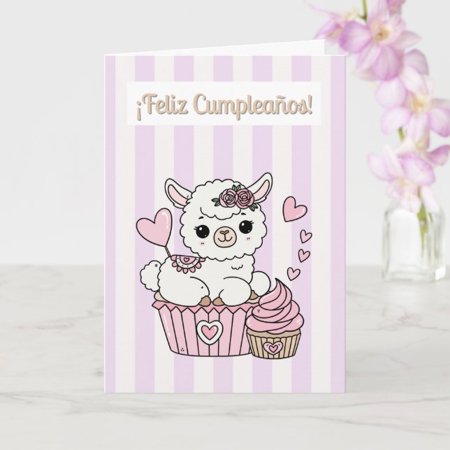 Joyeux Anniversaire Carte Téléphone Jolie Fille Cu (Orchidée)