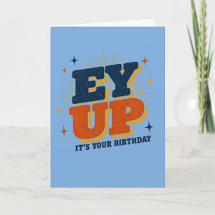 Joyeux Anniversaire Carte Yorkshire Ey Up