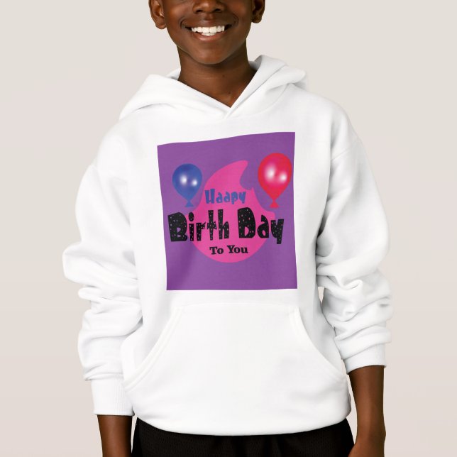Joyeux Anniversaire – Création de fête colorée (Devant)