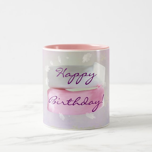 Joyeux Anniversaire Cupcake Mug (Centre)