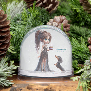 Joyeux anniversaire Dachshund Anime