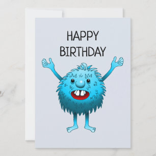 Joyeux anniversaire de la part de la petite créatu
